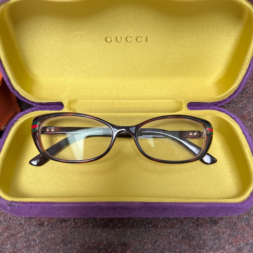 Gucci Prescription Eye Glasses/Tortoise Framee